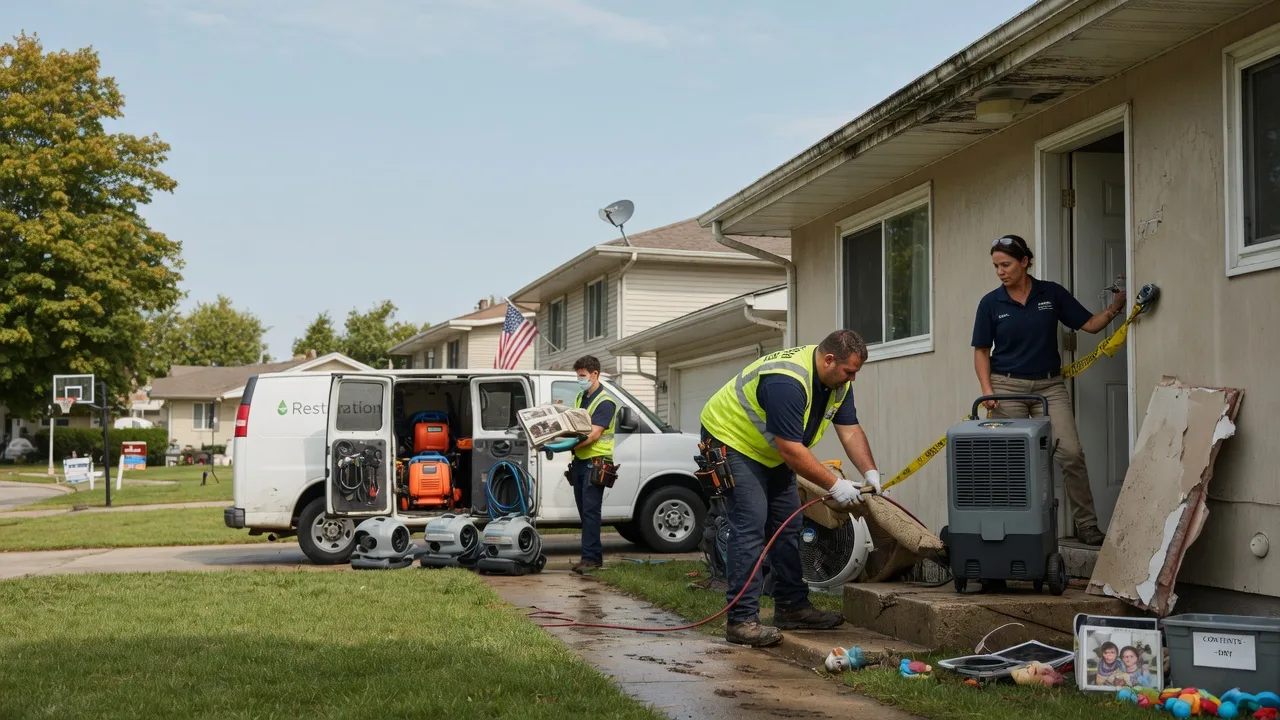 Water Damage Restoration in Algoma, WI near me